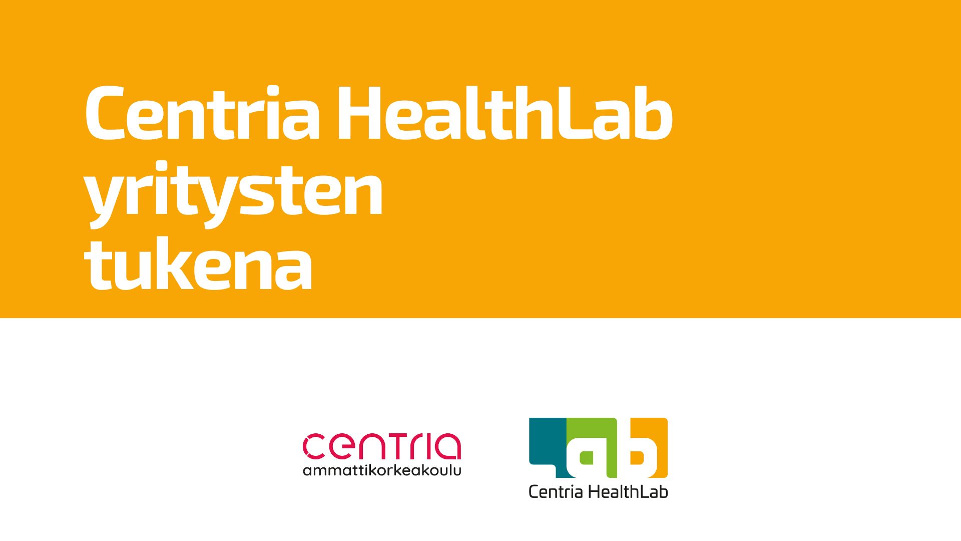 HealthLab yrittäjän tukena -video julkaistu